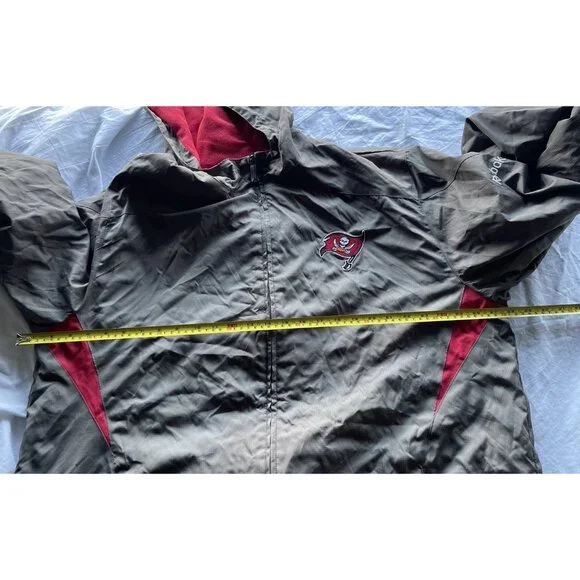 Vintage Tampa Bay Buccaneers Full Zip Windbreaker Jacket Men’s 2XL NFL Gameday